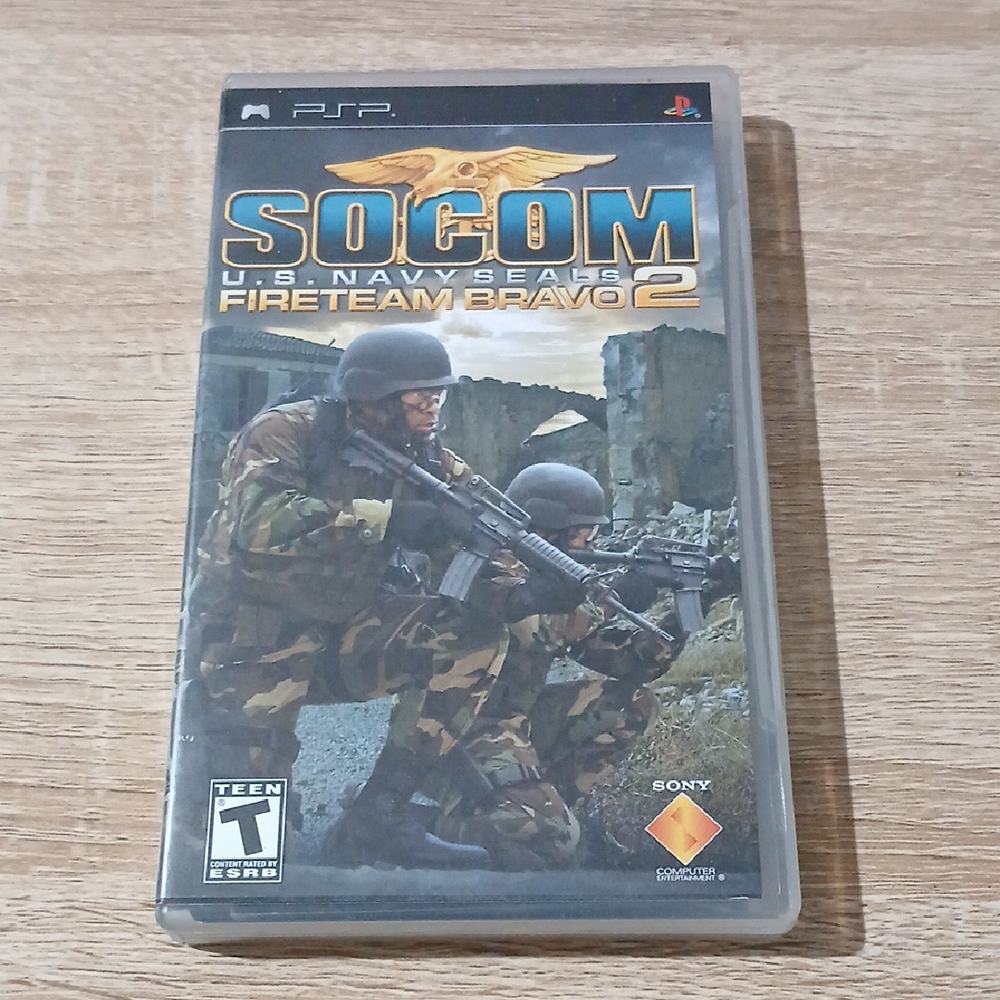 Socom U.S Navy Seals Fireteam Bravo Psp
